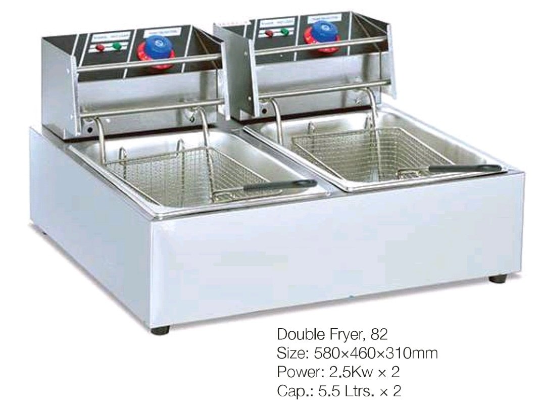 Double Deep Fat Fryer Double Deep Fat Fryer